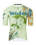 HOLOKOLO Kurzarm Fahrradtrikot - DRAGON - Hellgrün
