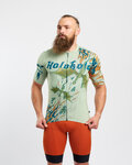 HOLOKOLO Kurzarm Fahrradtrikot - DRAGON - Hellgrün