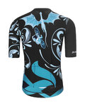 HOLOKOLO Kurzarm Fahrradtrikot - DRAGON - Blau/Schwarz