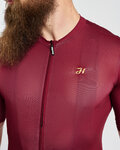HOLOKOLO Kurzarm Fahrradtrikot - EYELET - bordeaux