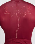 HOLOKOLO Kurzarm Fahrradtrikot - EYELET - bordeaux