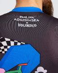 HOLOKOLO Kurzarm Fahrradtrikot - RAPID - Schwarz/mehrfarbig