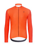 HOLOKOLO Langarm Fahrradtrikot für den Winter - PERFORMANCE WINTER - Orange