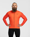 HOLOKOLO Langarm Fahrradtrikot für den Winter - PERFORMANCE WINTER - Orange