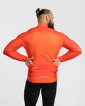HOLOKOLO Langarm Fahrradtrikot für den Winter - PERFORMANCE WINTER - Orange