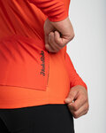 HOLOKOLO Langarm Fahrradtrikot für den Winter - PERFORMANCE WINTER - Orange