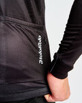 HOLOKOLO Langarm Fahrradtrikot für den Winter - FROSTTRAIL WINTER - Schwarz