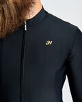 HOLOKOLO Langarm Fahrradtrikot für den Winter - VICTORIOUS WINTER - Schwarz