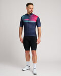 HOLOKOLO Kurzarm Fahrradtrikot - SPECTRO - Blau