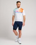 HOLOKOLO Kurzarm Fahrradtrikot - SPECTRO - Weiß