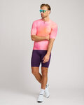 HOLOKOLO Kurzarm Fahrradtrikot - COSMA - Orange/Rosa