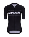 RIVANELLE Kurzarm Fahrradtrikot - GEAR UP - Schwarz