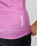 RIVANELLE Kurzarm Fahrradtrikot - LEVEL UP - Lila
