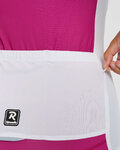 RIVANELLE Kurzarm Fahrradtrikot - TECHNICAL  - Weiß/bordeaux