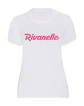 RIVANELLE Kurzarm Fahrrad-Shirt - CREW - Weiß