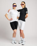 RIVANELLE Kurzarm Fahrradtrikot - VICTORIOUS LADY - Weiß