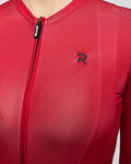 RIVANELLE Langarm Fahrradtrikot für den Sommer - VICTORIOUS ELITE - Rot