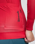 RIVANELLE Langarm Fahrradtrikot für den Sommer - VICTORIOUS ELITE - Rot