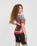 RIVANELLE Kurzarm Fahrradtrikot - FREE ELITE LADY LIMITED EDITION - Orange/mehrfarbig