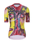 RIVANELLE Kurzarm Fahrradtrikot - FURIOSO - Rot/Gelb