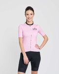 RIVANELLE Kurzarm Fahrradtrikot - VOGUE - Rosa/Schwarz