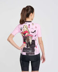 RIVANELLE Kurzarm Fahrradtrikot - VOGUE - Rosa/Schwarz