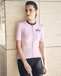 RIVANELLE Kurzarm Fahrradtrikot - VOGUE - Rosa/Schwarz
