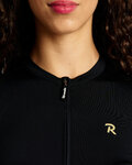 RIVANELLE Langarm Fahrradtrikot für den Sommer - VICTORIOUS GOLD ELITE LADY - Schwarz