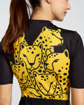 RIVANELLE Kurzarm Fahrradtrikot - CHEETAH II - Gelb/Schwarz