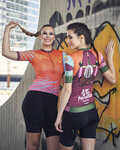 RIVANELLE Kurzarm Fahrradtrikot - SERENITY - Lila/Rot