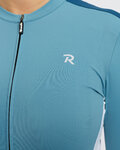 RIVANELLE Langarm Fahrradtrikot für den Winter - SPECIAL - Blau