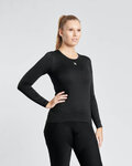 RIVANELLE Langarm Fahrrad-Shirt - WINTER BASE LAYER - Schwarz