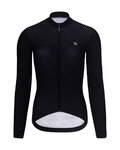 RIVANELLE Langarm Fahrradtrikot für den Winter - STARLIGHT WINTER  - Schwarz