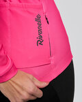 RIVANELLE Langarm Fahrradtrikot für den Winter - STARLIGHT WINTER  - Rosa