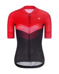 RIVANELLE Kurzarm Fahrradtrikot - ARROW II - Rot/Schwarz