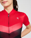 RIVANELLE Kurzarm Fahrradtrikot - ARROW II - Rot/Schwarz
