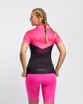 RIVANELLE Kurzarm Fahrradtrikot - ARROW II - Rosa/Schwarz