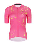 RIVANELLE Kurzarm Fahrradtrikot - PASSION - Rosa/Gelb