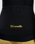 RIVANELLE Kurzarm Fahrradtrikot - GLAMOR - Schwarz/Beige