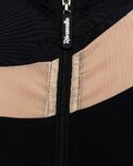 RIVANELLE Kurzarm Fahrradtrikot - GLAMOR - Schwarz/Beige