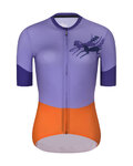 RIVANELLE Kurzarm Fahrradtrikot - STALLION - Blau/Braun