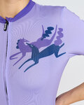 RIVANELLE Kurzarm Fahrradtrikot - STALLION - Blau/Braun