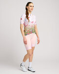 RIVANELLE Kurzarm Fahrradtrikot - IN BLOOM - Rosa/mehrfarbig