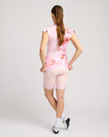 RIVANELLE Kurzarm Fahrradtrikot - MISS FLOWERY - Rosa