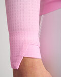 RIVANELLE Langarm Fahrradtrikot für den Sommer - ELEVATE - Rosa/mehrfarbig