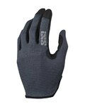 IXS Langfinger-Fahrradhandschuhe - CARVE - Grau/Schwarz