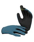 IXS Langfinger-Fahrradhandschuhe - KIDS CARVE - Blau/Schwarz