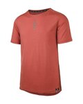 IXS Kurzarm Fahrradtrikot - FLOW MERINO - Rot