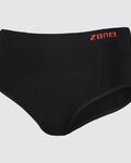 ZONE3 Fahrrad-Boxershorts - SEAMLESS SUPPORT BRIEFS - Schwarz