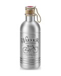 ELITE Fahrrad-Wasserflasche - FĽAŠA EROICA 600 WARRIOR - Silber